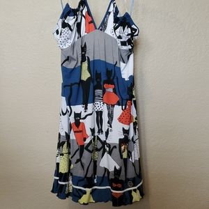 Hard to Find! Fashion Cats Sundress by Killah